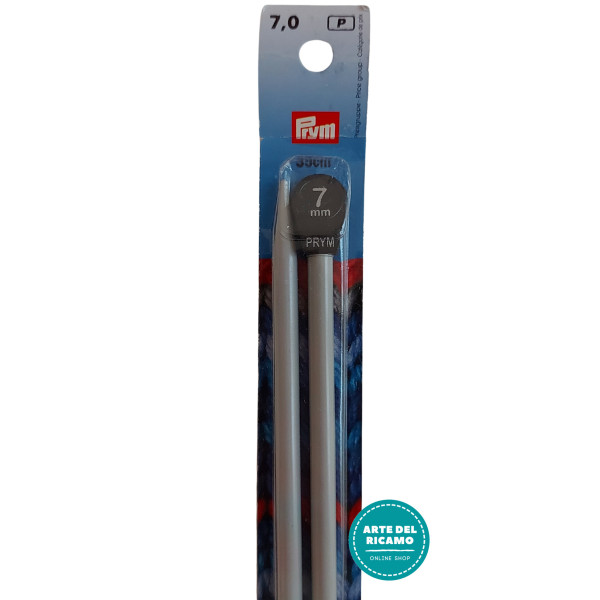 Prym - Knitting Pins in Aluminium  - 35 cm - 7 mm